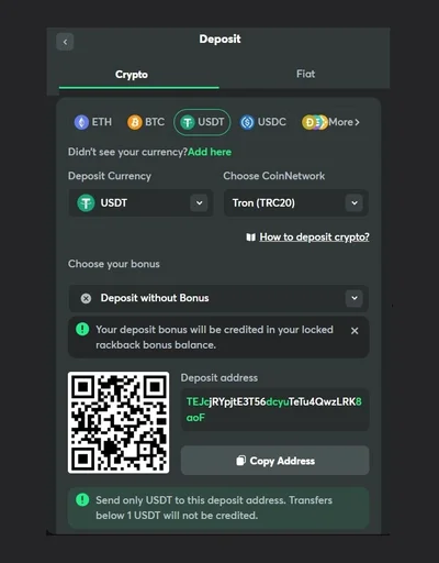 bc game crypto deposit step 3 crypto
